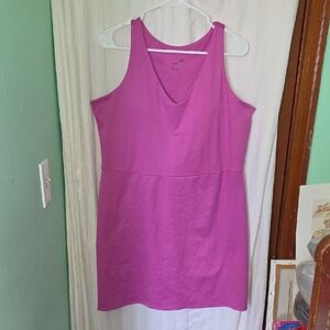 Gap Fit Athletic Sleeveless Dress With Built In Shorts
